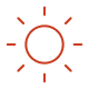 Sun icon